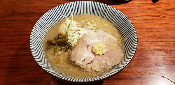 「味玉味噌ラーメン」@灼味噌らーめん 八堂八の写真