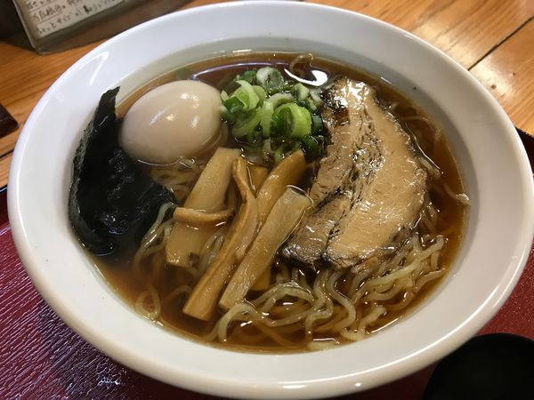 「ダシ醤油　熟玉　650円」@ラーメンのごっつあん!!の写真