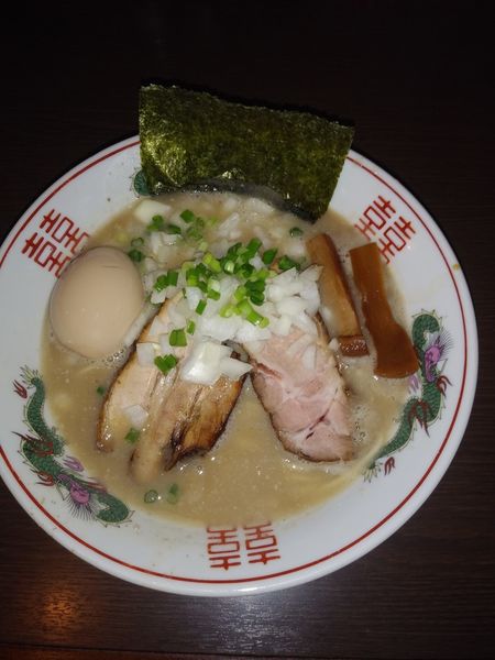 「海老煮干の濃厚中華そば」@つけ麺 弥七の写真