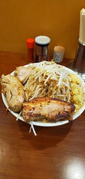 「らーめんアブリ大W 全部マシ」@メガガンジャの写真