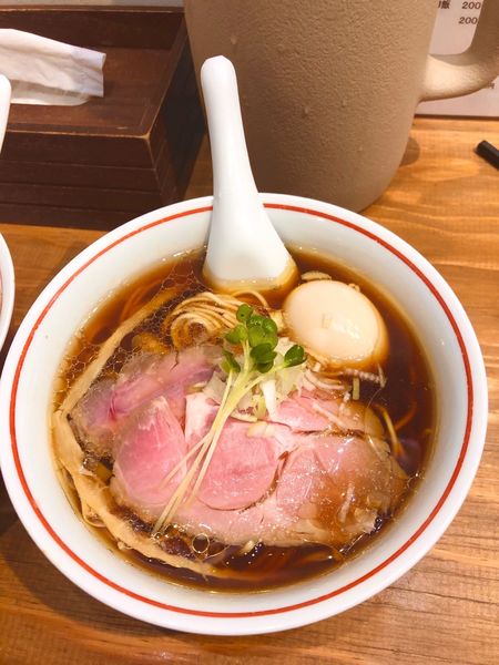 「特製軍鶏そば1100円」@麺尊 RAGEの写真