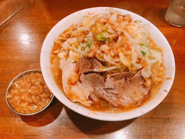 「ラーメン  200g」@ラーメン荘 歴史を刻め 新栄店の写真