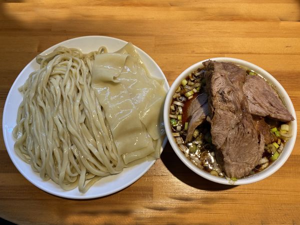 「太麺大盛凄チャーシュー1600円＋凄平麺トッピング200円」@らぁめん りきどうの写真