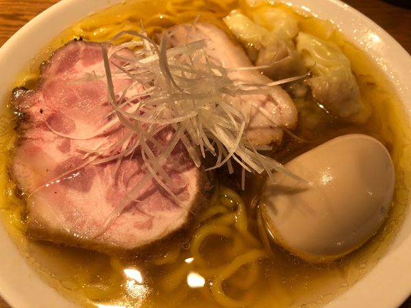 「特製イリコそば（大）」@中華そば 二階堂の写真