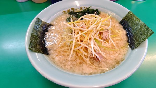 「ネギラーメン700円＋こてこて150円」@ラーメンショップ 柏原店の写真