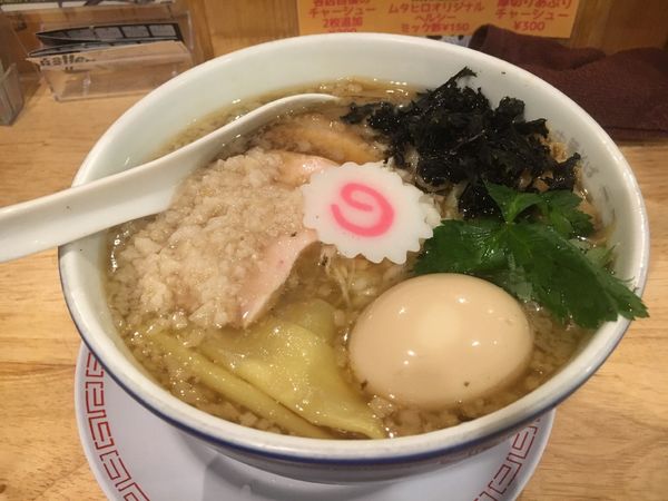 「ワハハ特製煮干そば」@中華そば ムタヒロの写真