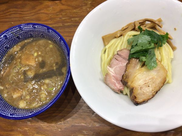 「特濃煮干しつけ麺」@麺や百日紅の写真