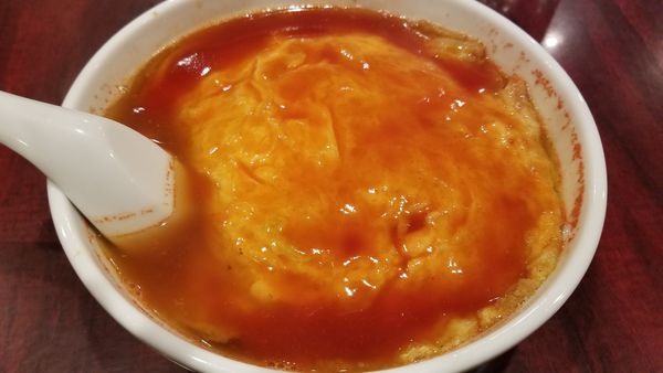 「かに玉ラーメン」@中華料理 美味城の写真