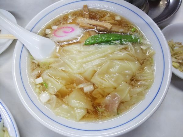 「ワンタンメン（こってり）　700円」@中華料理タカノの写真