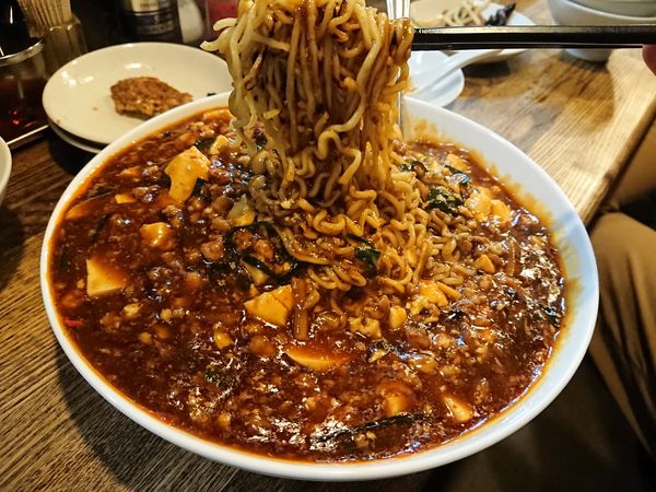 「【気まぐれ限定】賄い麻婆麺＋他いろいろ」@レバニラ定食 kei楽の写真