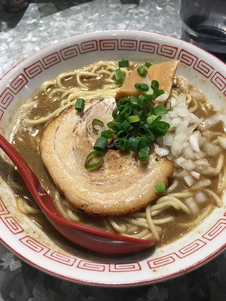 「煮干しそば（大盛）」@らーめんキッチン かえでの写真