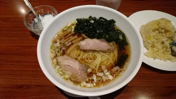 「ラーメン＋半炒飯_850円」@三九厨房 2号店の写真