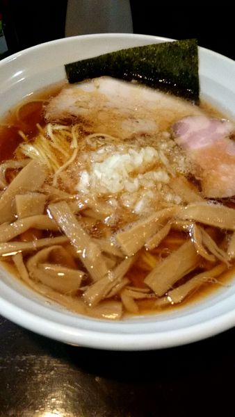 「メンマラーメン（８００円）」@中華そば 弥栄の写真