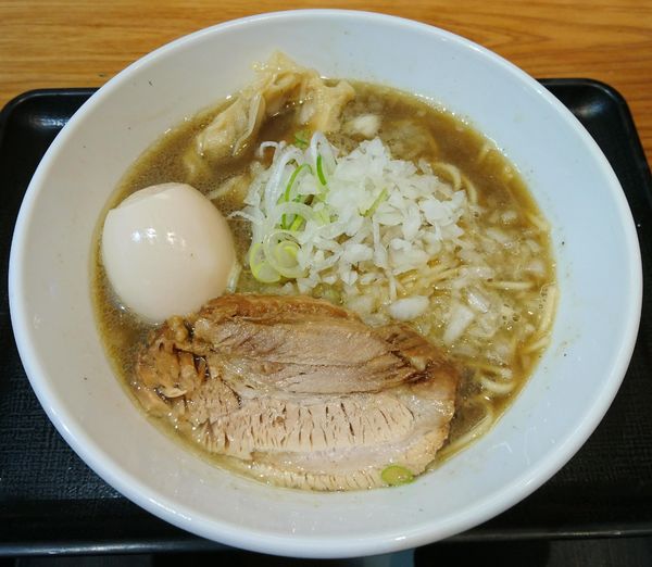 「煮干そば＋味玉」@つけめん・らーめん・煮干そば 金狼の写真