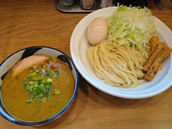 「カレーつけ麺￥850＋ネギもり￥100＝￥950」@麺処 慶の写真
