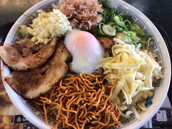 「暴君マゼソバ880円ヤサイ」@麺処若武者 弐號店 みどり湯食堂の写真