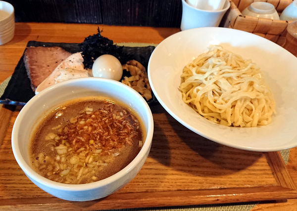 「特製つけそば」@中華蕎麦 はざまの写真