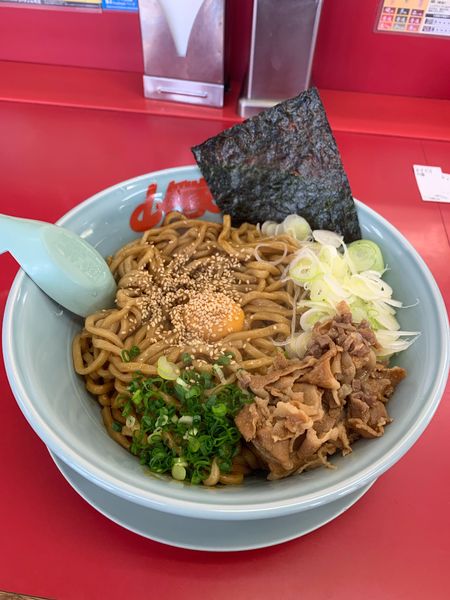 「特製まぜそば」@山岡家 北九州店の写真