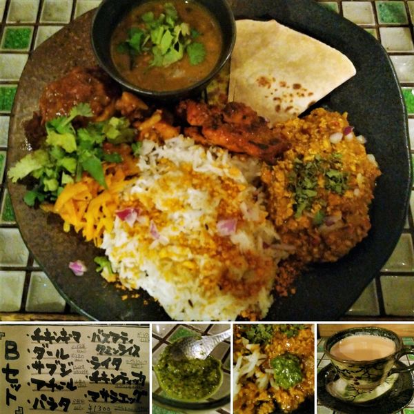 「カレーBセット　1300円」@ガヤバジの写真