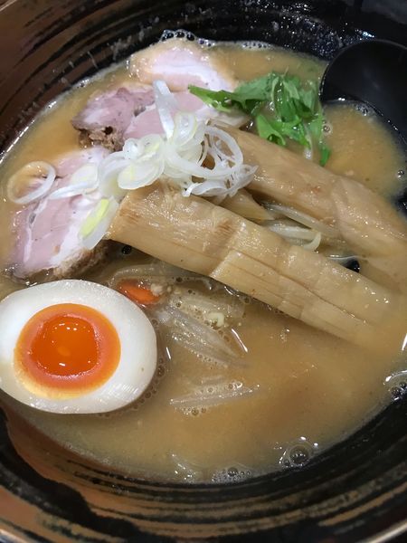 「味噌らぁめん850円」@爆じゅう餃子 餃点の写真