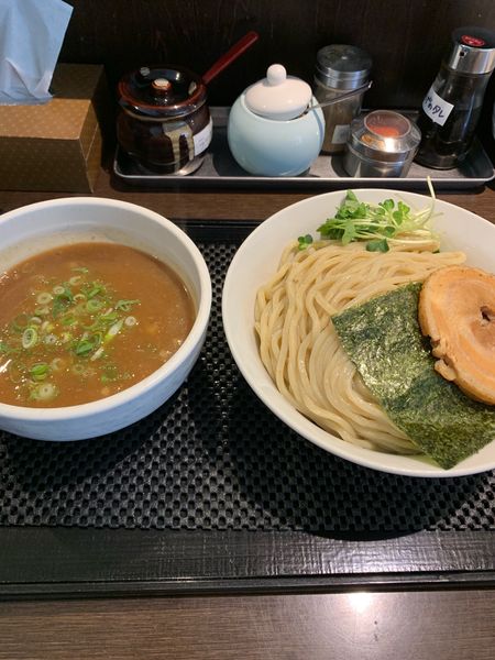 「つけ麺並」@ブラウンの写真