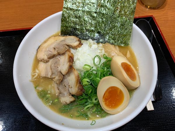 「えびそばDX」@麺屋 正元 つくば南店の写真