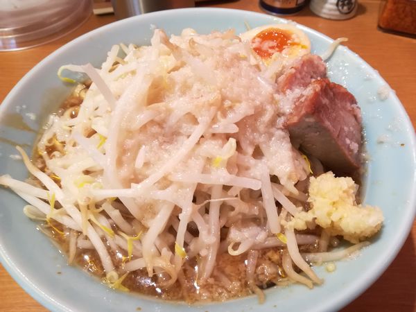 「まんてんらーめん(麺200g、野菜並、煮卵付)」@麺屋 まんてん 二号店の写真