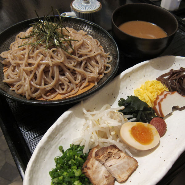 「出雲そば入りラーメン 1,180円」@出雲の國 麺家 大社店の写真