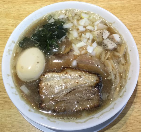 「特製煮干しそば 950円」@麺ゃこもんの写真