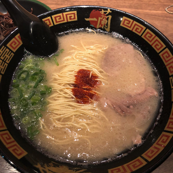 「ラーメン　890円　キクラゲ　120円」@一蘭 前橋インター店の写真