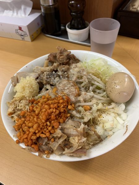 「汁なし」@ラーメン ○菅の写真