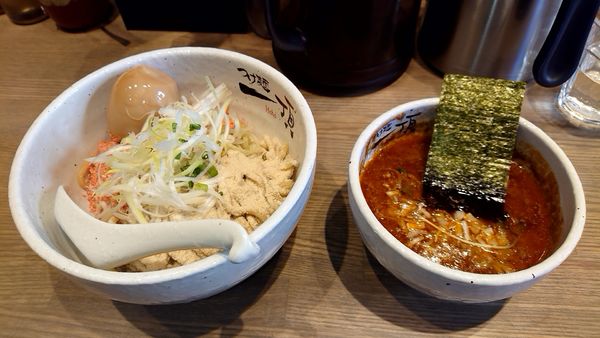 「味玉特濃エビつけ麺」@つけ麺 一頂の写真