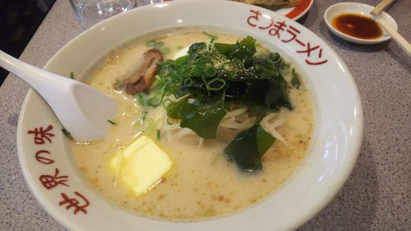 「さつま塩味+バター 550円」@薩摩羅麺 神戸栄光店の写真