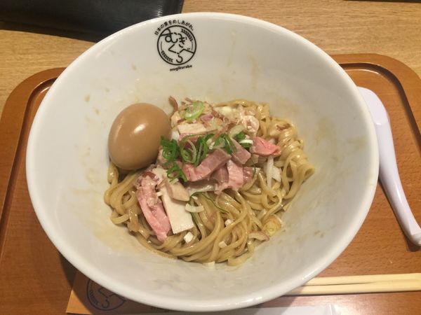 「淡海地鶏脂そば(¥900)【中華そば梟】」@むぎくらべの写真