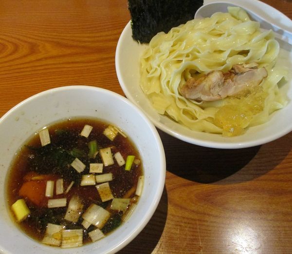 「つけめん（醤油）850円」@らぁめん 生姜は文化。の写真