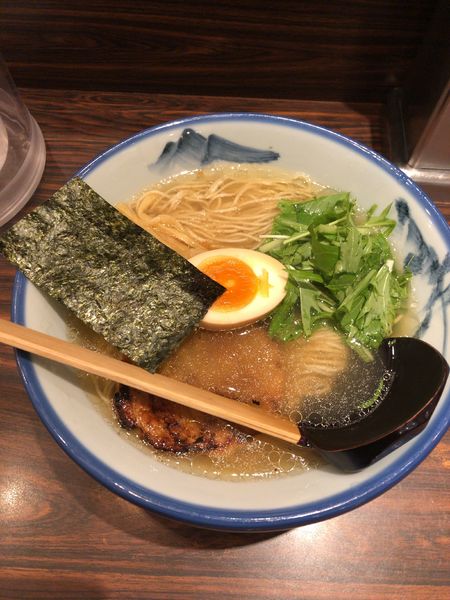 「柚子塩ラーメン　1080」@AFURI 横浜ジョイナス店の写真