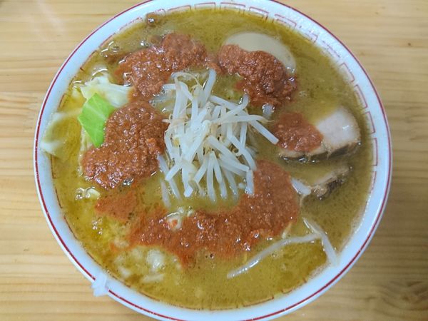 「こってりスペシャル（エビ）＋味玉」@ラーメン専門店 いっぱしの写真