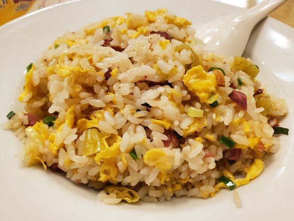 「野山椒鴨肉炒飯」@謝朋酒樓の写真