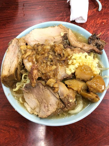 「国産ブタメン」@ラーメン富士丸 神谷本店の写真