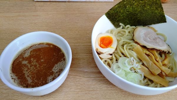 「濃厚魚介つけめん」@一越の写真