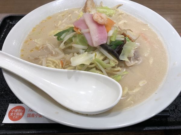 「ちゃんぽん」@長崎ちゃんぽん リンガーハット 西新宿店の写真