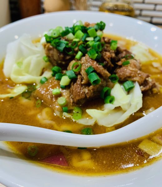 「【限定】牛すじ味噌（￥880）」@中華ソバ ビリケンの写真