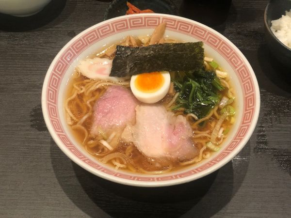 「ラーメン ¥750+ランチセット¥150」@ラーメン大至の写真