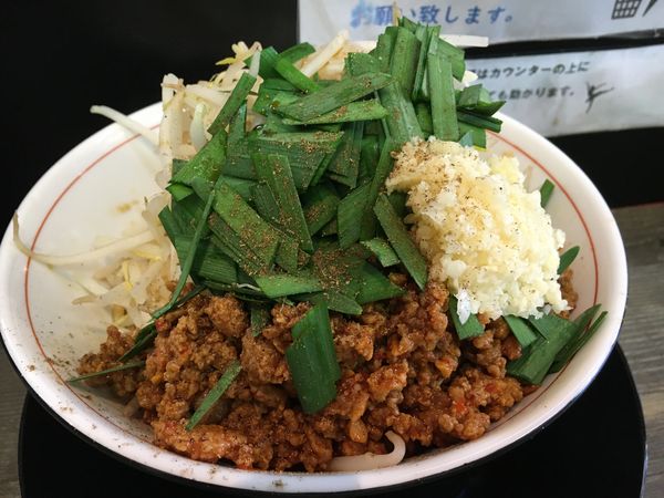 「台湾マンモス（汁なし）¥980」@泪橋 宝町店の写真