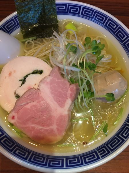 「塩ラーメン＋味玉」@紬生の写真