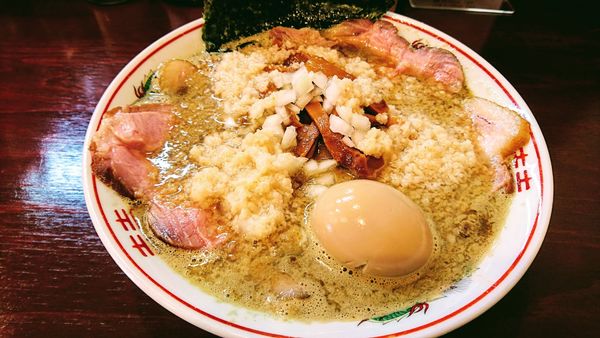 「全部のせ背脂煮干し中華そば」@らーめん 五ノ神精肉店 煮干し編の写真