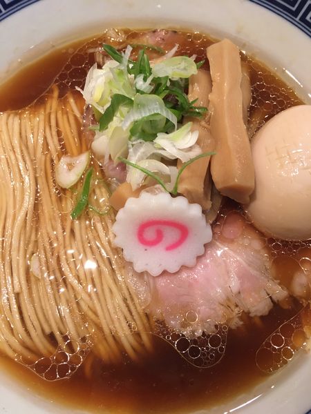 「特製中華そば」@中華そば 竹むらの写真