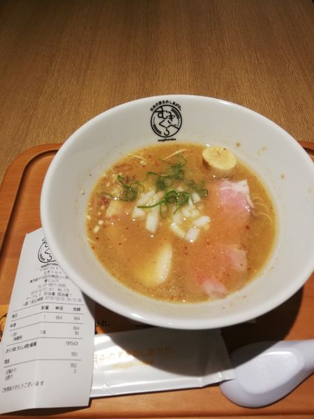 「【中華そば梟】味噌中華そば　950円」@むぎくらべの写真