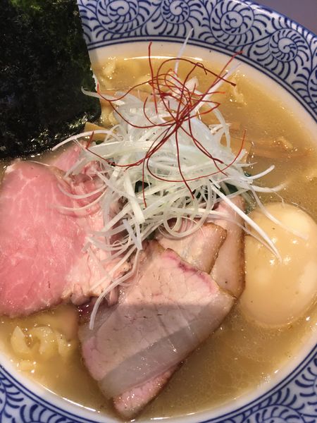 「特製手揉み中華蕎麦　塩」@麺処 ほん田の写真