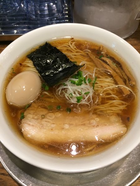 「味玉醤油の旨味ソバ970円」@Tomboの写真